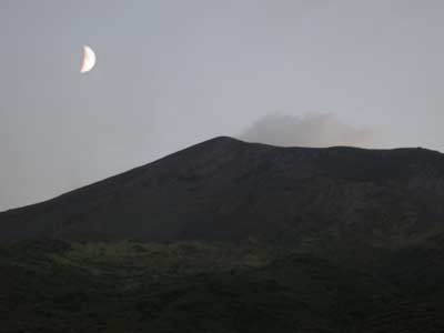 il sentiero che porta il cima!